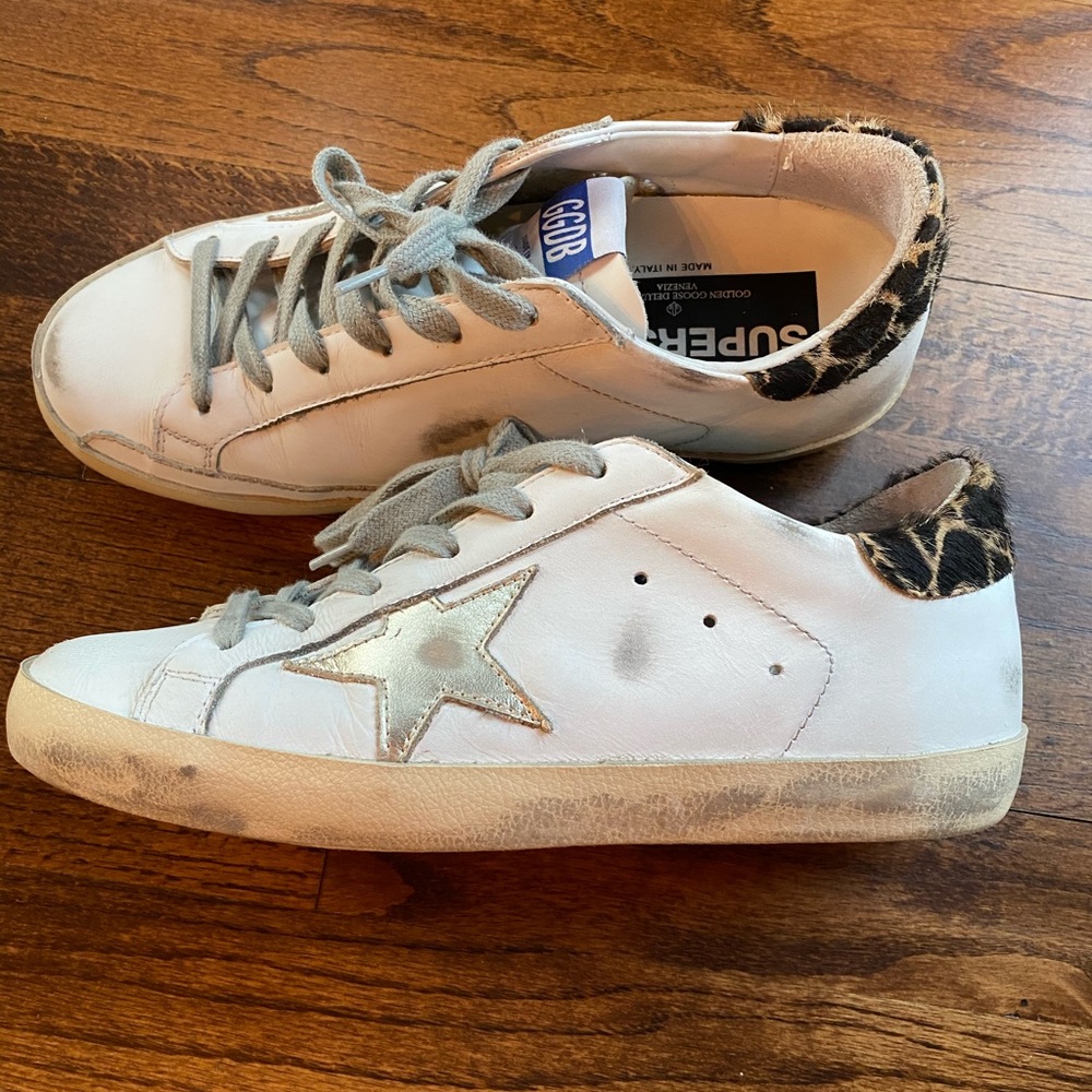 Golden Goose Superstars size 37–like new!